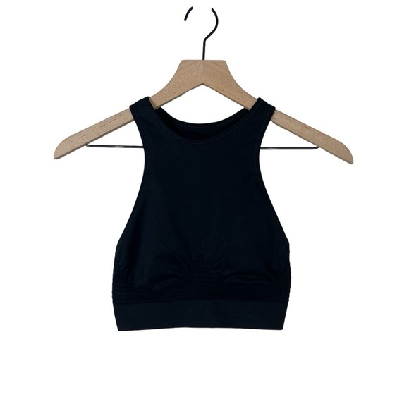 Sweaty Betty Other - Sweaty Betty Stamina Black High Neck Bra